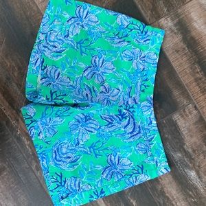 Lily Pulitzer Ocean View Short Cabana Green Size S NWT
